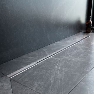 Душевой лоток AM.PM MasterFlow 100 W01SC-S11-100-05SB с решеткой Хром матовый Slim line